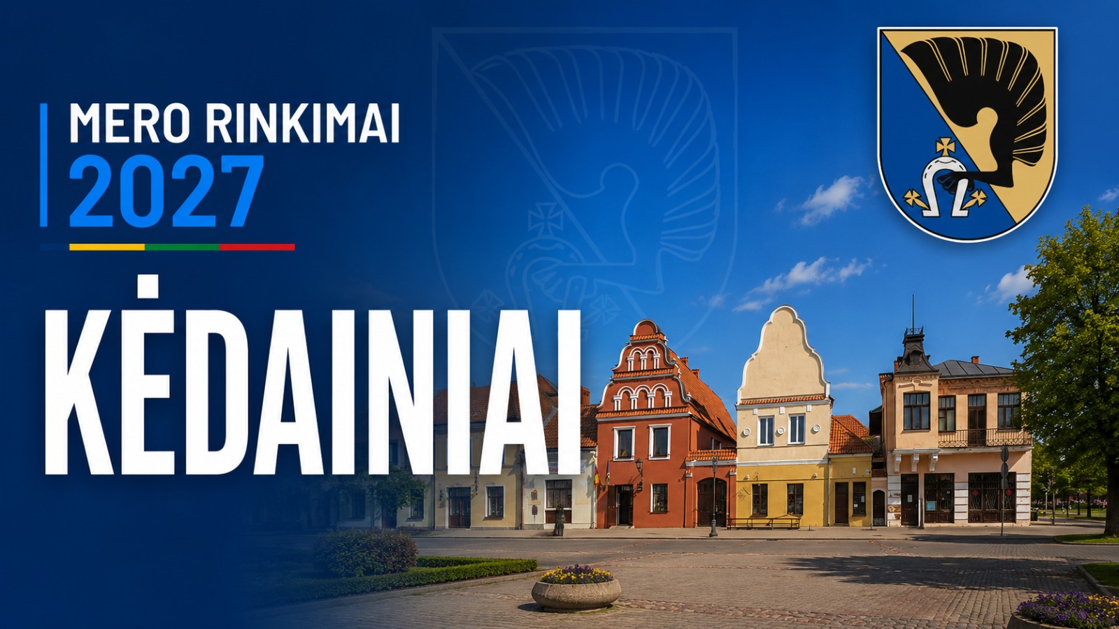 Kas laimės Kėdainių rajono mero rinkimus 2027?