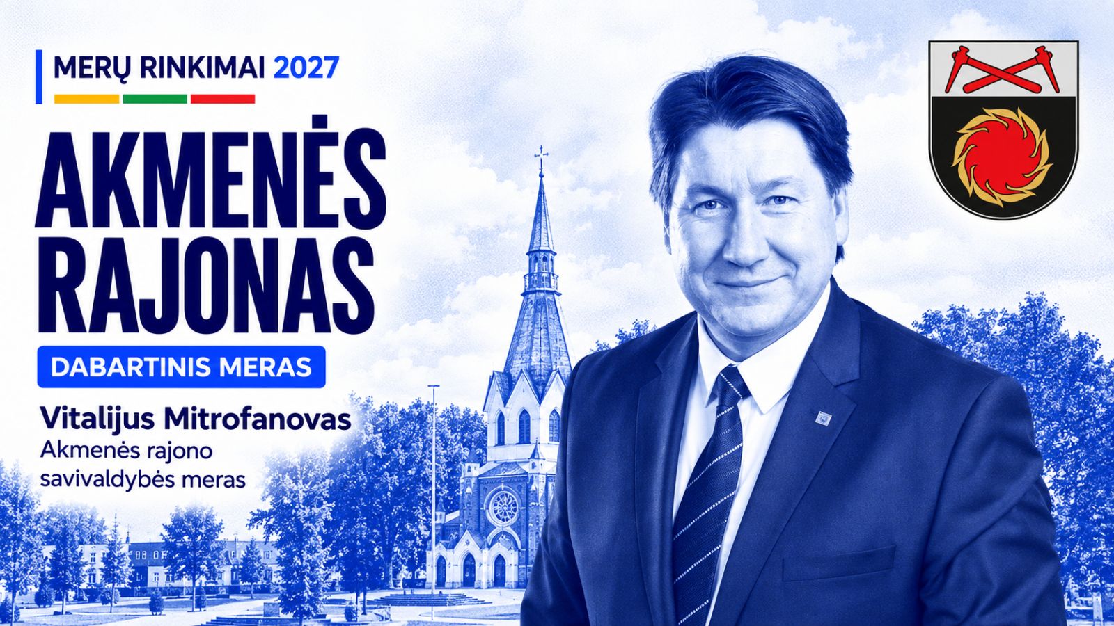 Ar balsuotumėte už dabartinį Akmenės rajono savivaldybės merą 2027 m. rinkimuose?