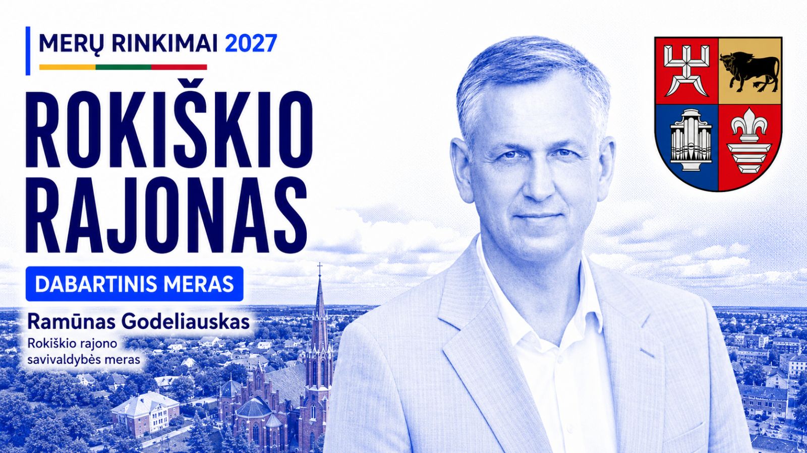 Ar balsuotumėte už dabartinį Rokiškio rajono savivaldybės merą 2027 m. rinkimuose?