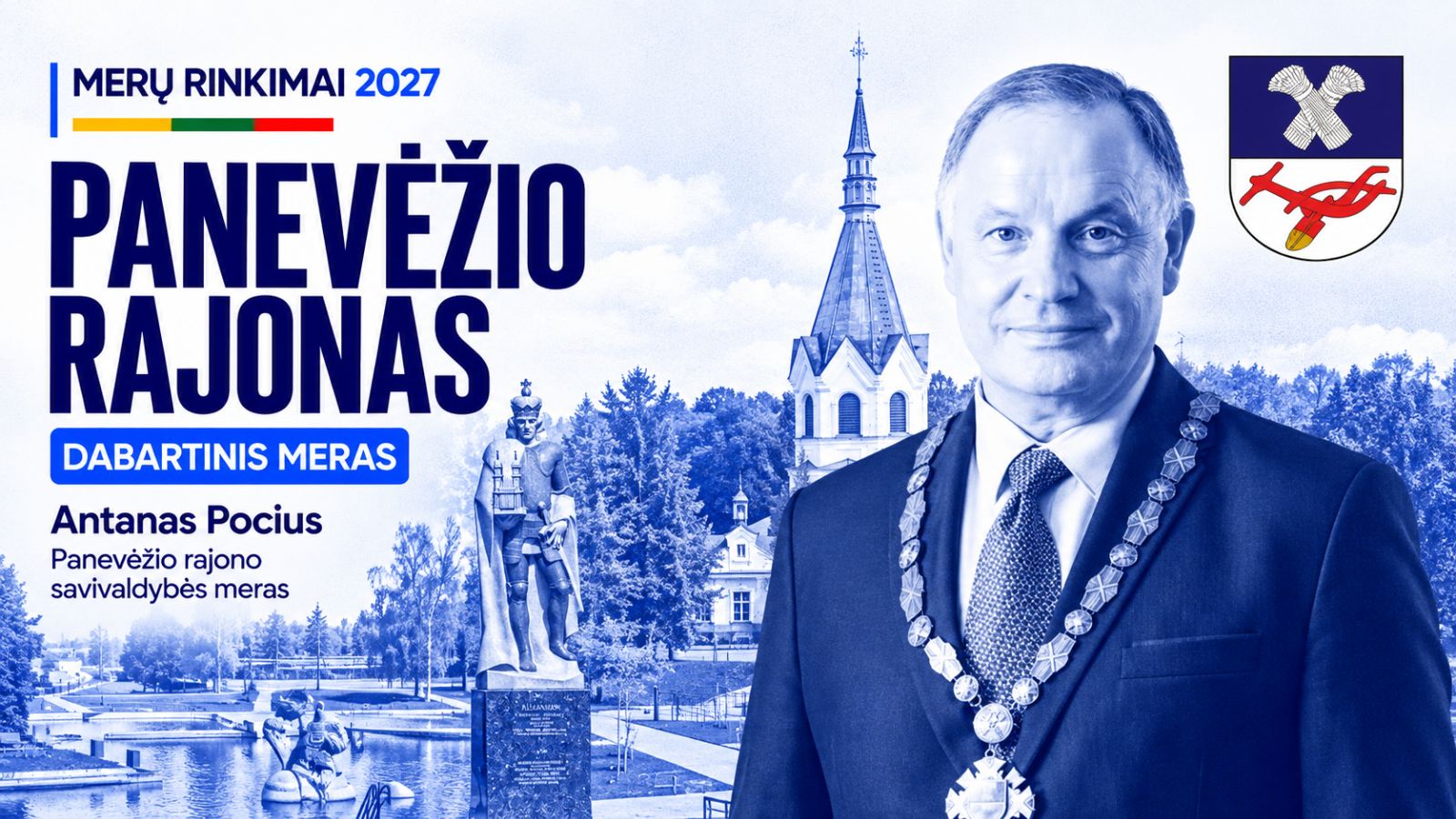 Ar balsuotumėte už dabartinį Panevėžio rajono savivaldybės merą 2027 m. rinkimuose?
