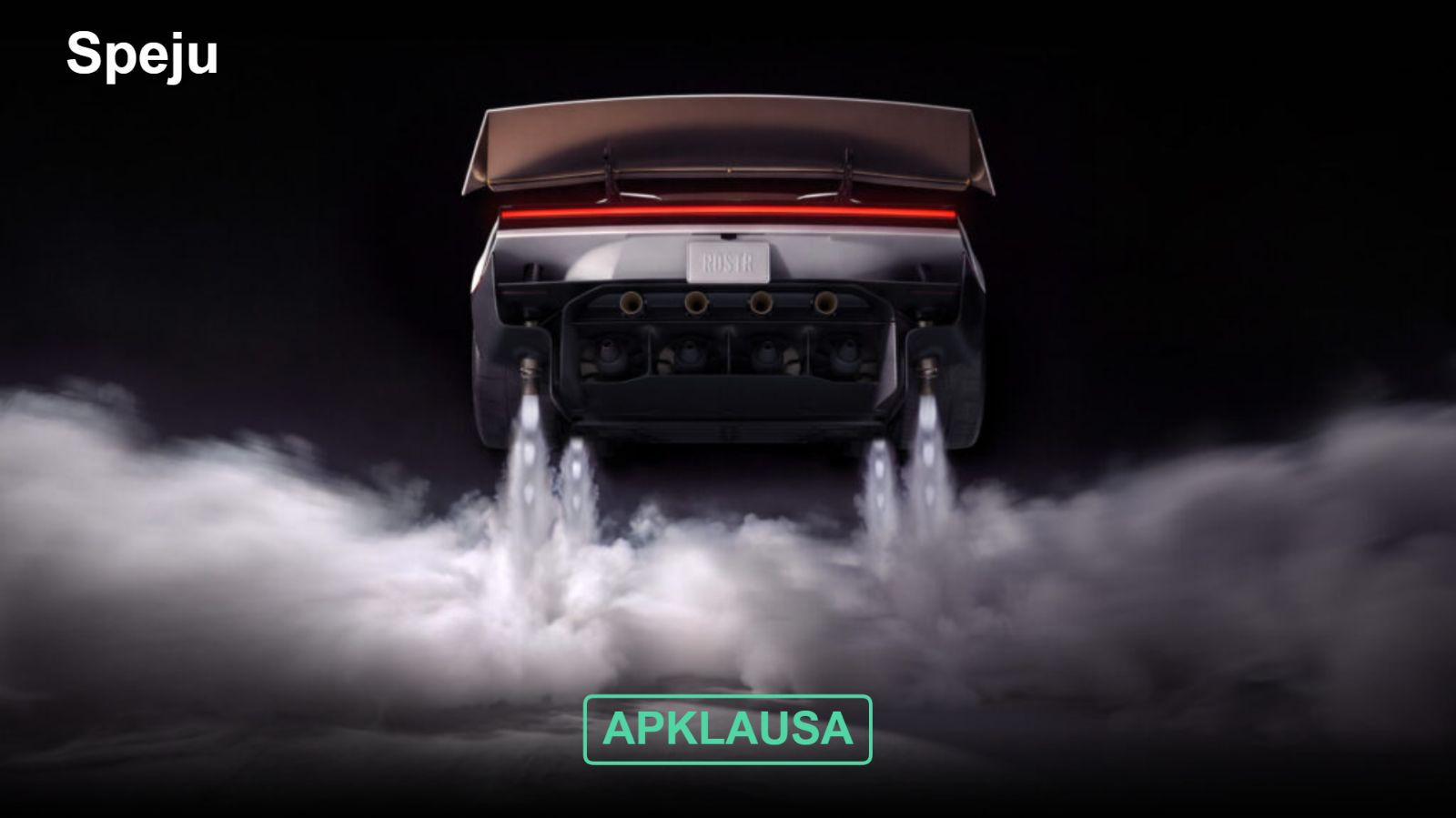 Ar išdrįstum išbandyti naują TESLA Roadter?