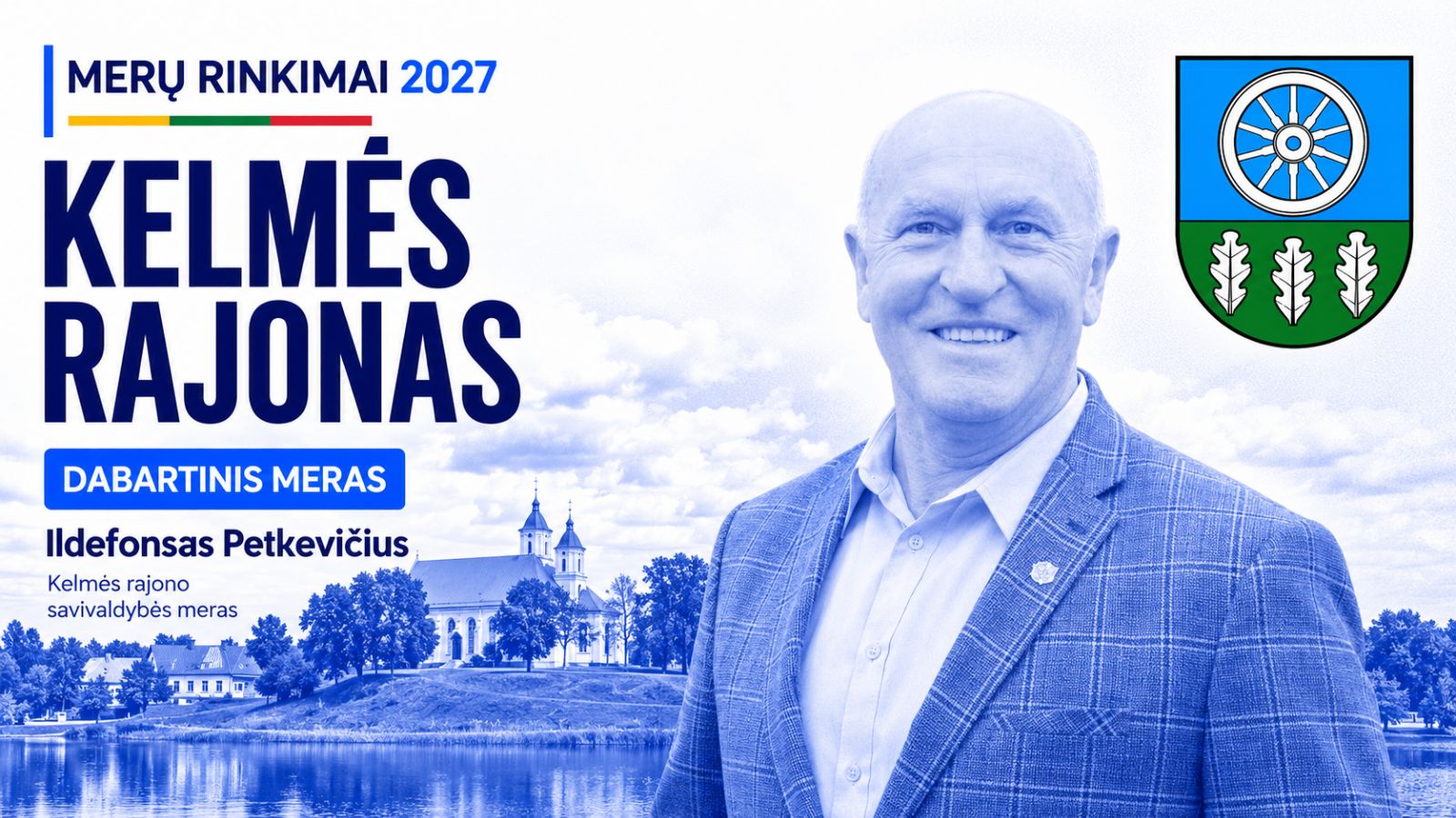 Ar balsuotumėte už dabartinį Kelmės rajono savivaldybės merą 2027 m. rinkimuose?