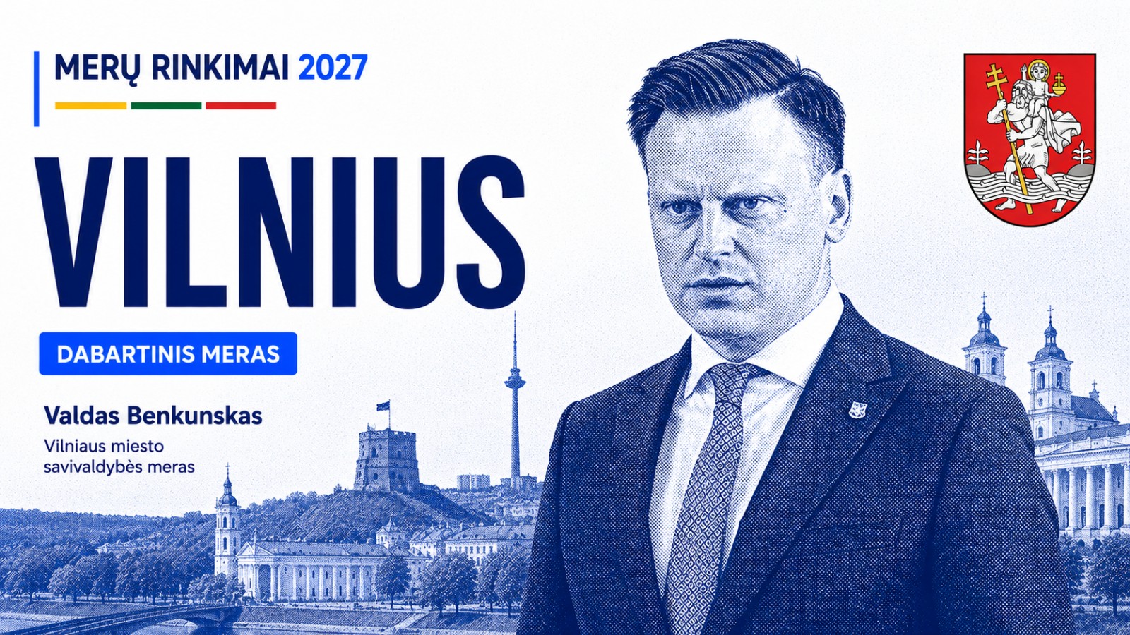 Ar balsuotumėte už dabartinį Vilniaus miesto savivaldybės merą 2027 m. rinkimuose?