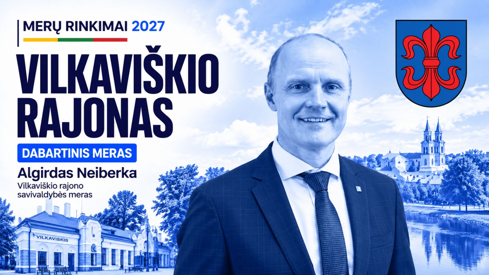Ar balsuotumėte už dabartinį Vilkaviškio rajono savivaldybės merą 2027 m. rinkimuose?
