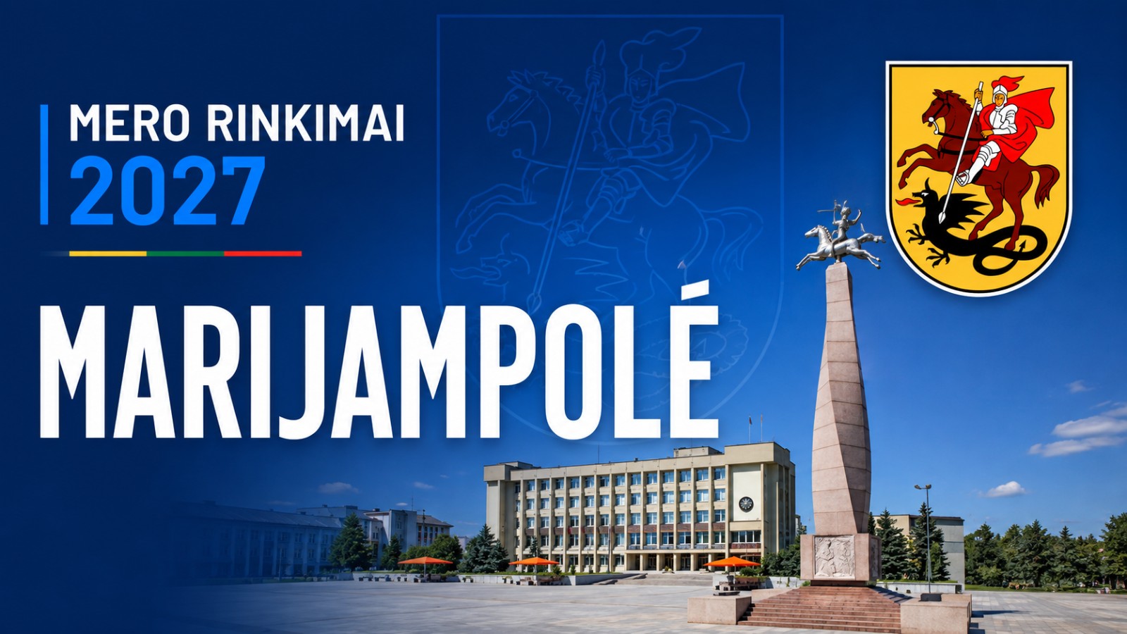 Kas laimės Marijampolės mero rinkimus 2027?