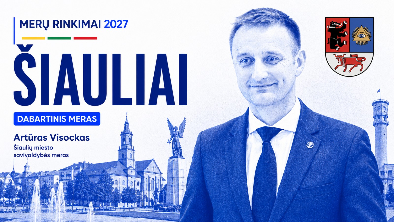 Ar balsuotumėte už dabartinį Šiaulių miesto savivaldybės merą 2027 m. rinkimuose?