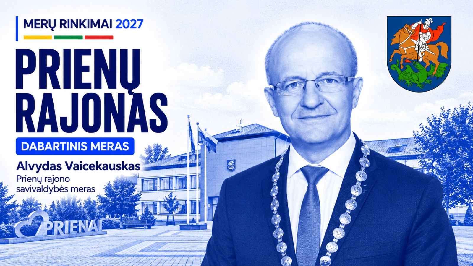 Ar balsuotumėte už dabartinį Prienų rajono savivaldybės merą 2027 m. rinkimuose?