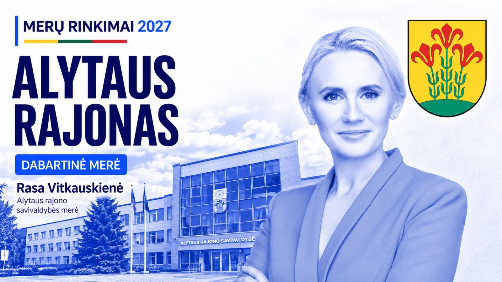 Ar balsuotumėte už dabartinę Alytaus rajono savivaldybės merę 2027 m. rinkimuose?