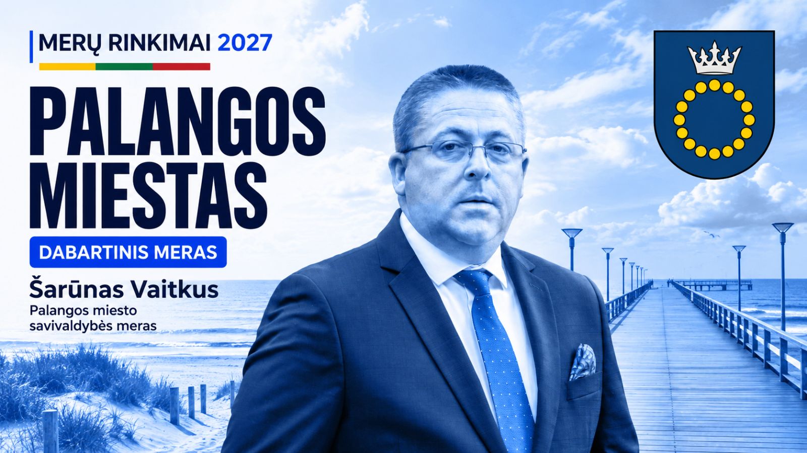 Ar balsuotumėte už dabartinį Palangos miesto savivaldybės merą 2027 m. rinkimuose?